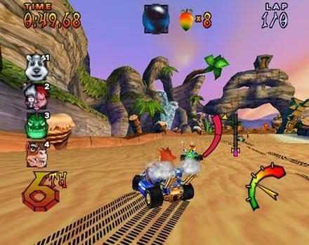 Crash Nitro Kart  in-game screen image #3 