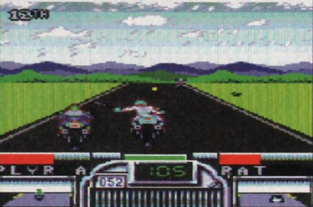 Road Rash II in-game screen image #1 Screenshot from the magazine Player One #48, dec. 1994.