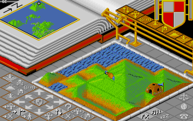 Populous  in-game screen image #1 