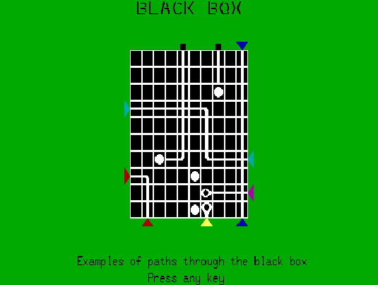 Black Box in-game screen image #1 