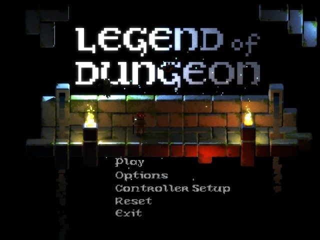 Legend of Dungeon  title screen image #1 