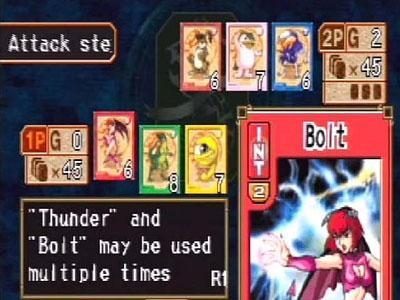 Monster Rancher Battle Cards: Episode II  in-game screen image #1 