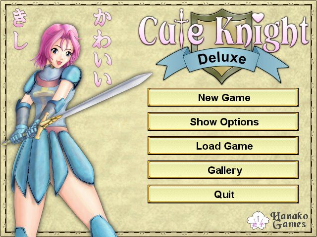 Cute Knight  title screen image #1 