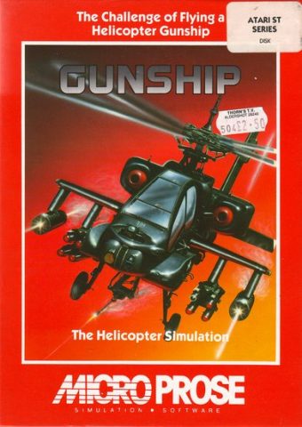 Gunship (1988) by MicroProse Atari ST game