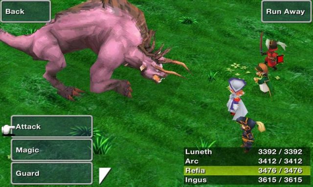 Final Fantasy III HD  in-game screen image #1 