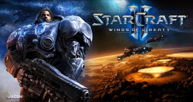 StarCraft II: Wings of Liberty  title screen image #1 