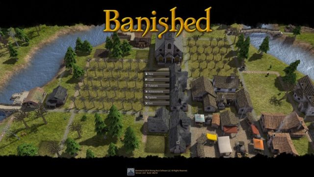 Banished title screen image #1 