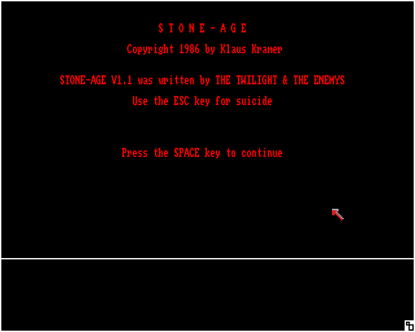 Stone-Age  title screen image #1 