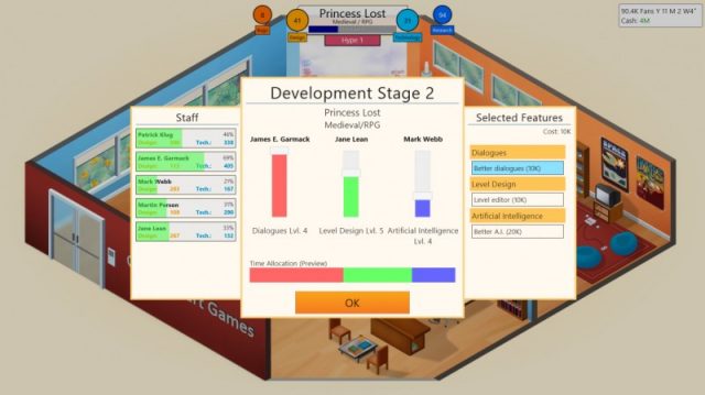 Game Dev Tycoon in-game screen image #1 