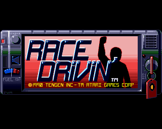 Race Drivin' title screen image #1 