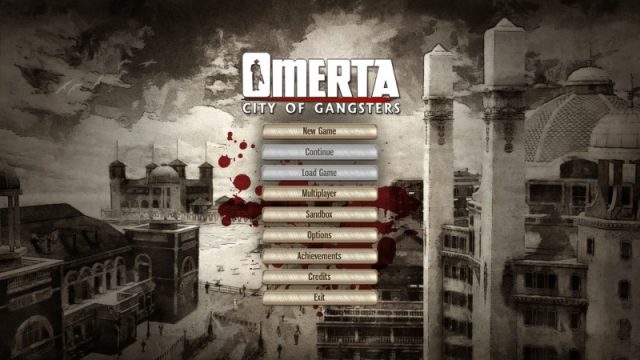 Omerta: City of Gangsters title screen image #1 