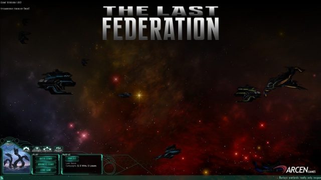 The Last Federation  title screen image #2 