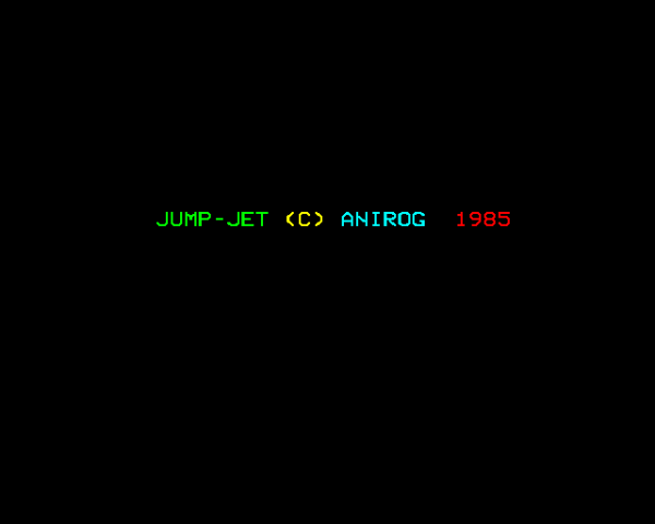 Jump Jet title screen image #1 