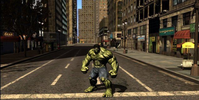 The Incredible Hulk  in-game screen image #1 