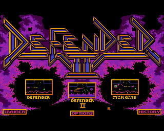 Defender II title screen image #1 