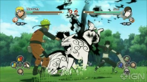Naruto Shippuden: Ultimate Ninja Storm 2 in-game screen image #1 