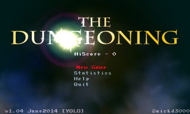 The Dungeoning title screen image #1 