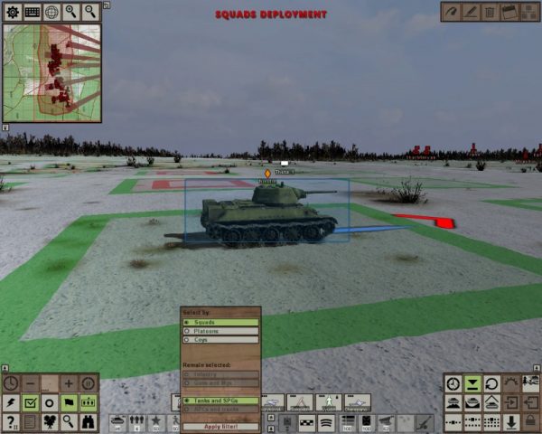 Achtung Panzer: Operation Star  in-game screen image #3 