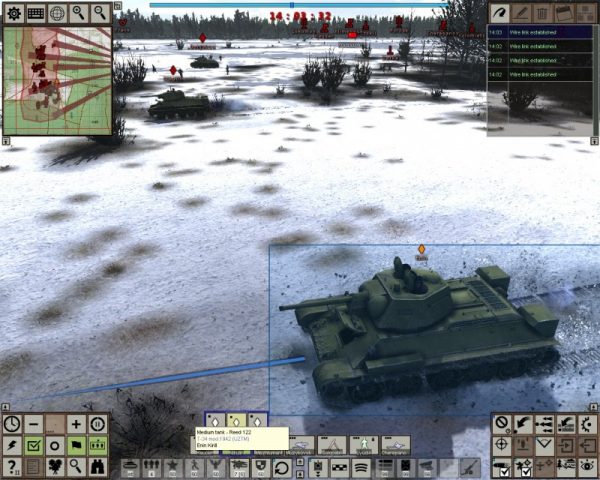 Achtung Panzer: Operation Star  in-game screen image #2 