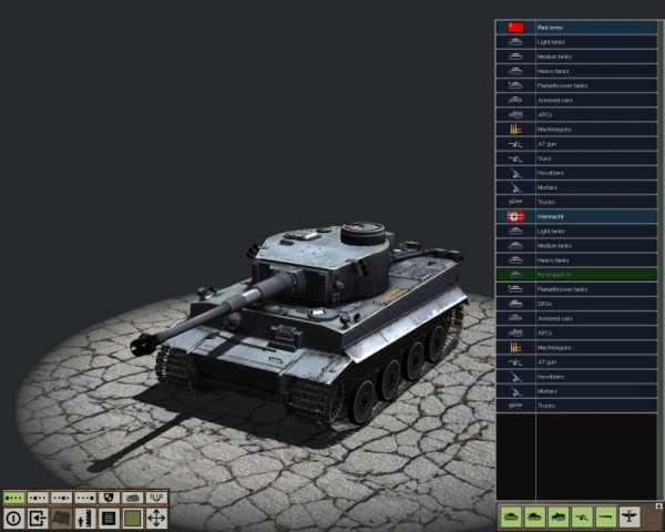 Achtung Panzer: Operation Star  in-game screen image #1 
