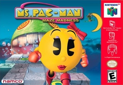 Ms. Pac-Man Maze Madness  package image #1 