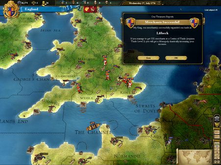 Europa Universalis III  in-game screen image #1 