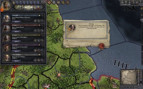 Crusader Kings II  in-game screen image #1 