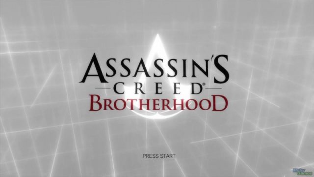 Assassin's Creed: Brotherhood title screen image #1 
