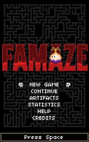 Famaze title screen image #1 