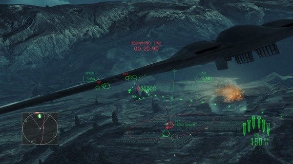 Ace Combat Assault Horizon - Enhanced Edition  in-game screen image #1 