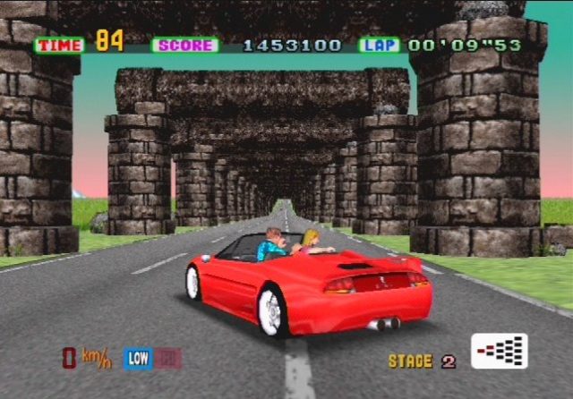 Sega Ages 2500 Series Vol. 13: OutRun  in-game screen image #1 