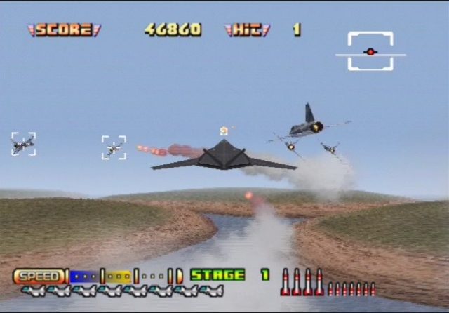 Sega Ages 2500 Series Vol. 10: After Burner II in-game screen image #2 
