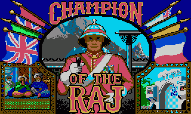 Champion of the Raj title screen image #1 