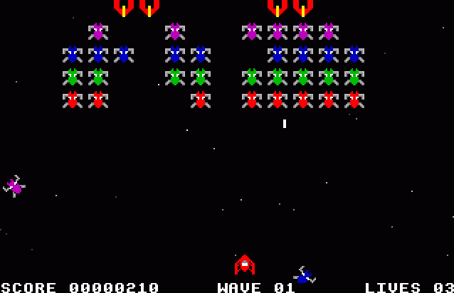 Classic Arcadia & Baby Arcadia in-game screen image #3 Galaxy (classic version)