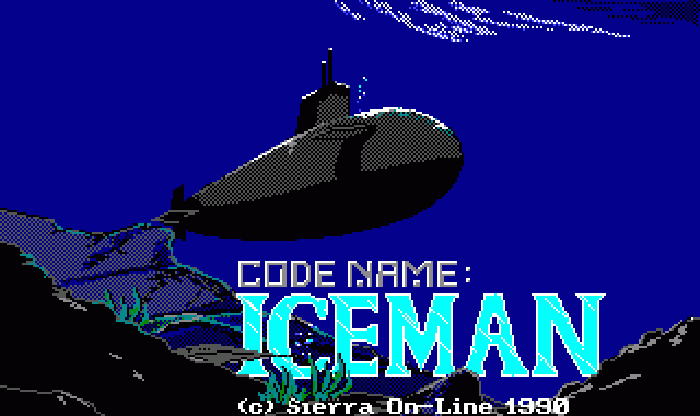 Code Name: Iceman  title screen image #1 
