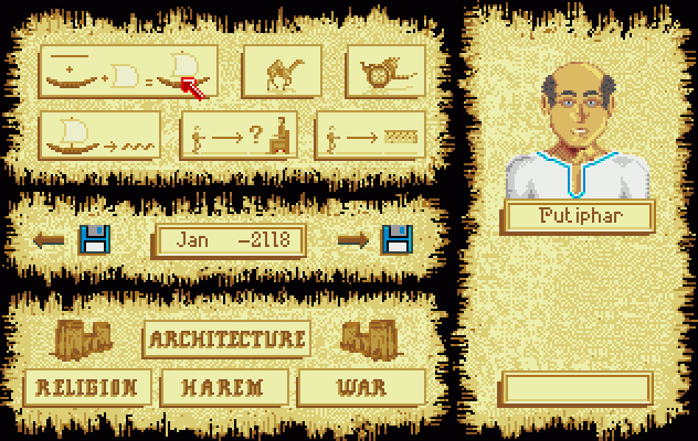 Day of the Pharaoh  in-game screen image #2 