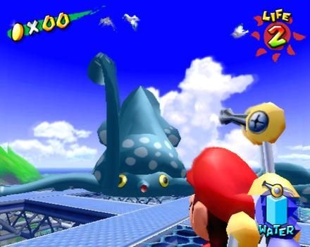 Super Mario Sunshine  in-game screen image #1 