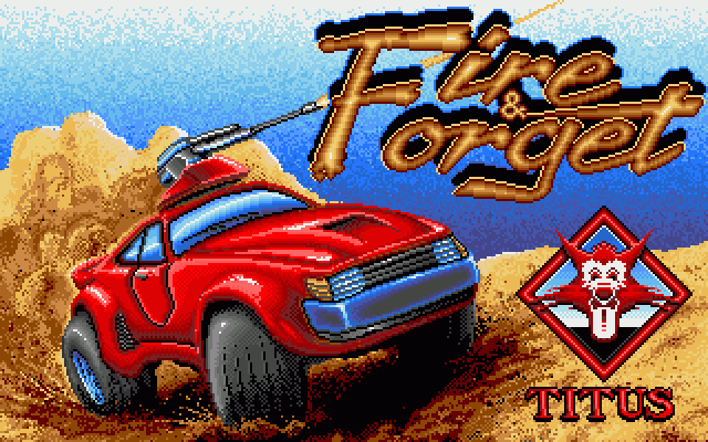 Fire & Forget  title screen image #1 