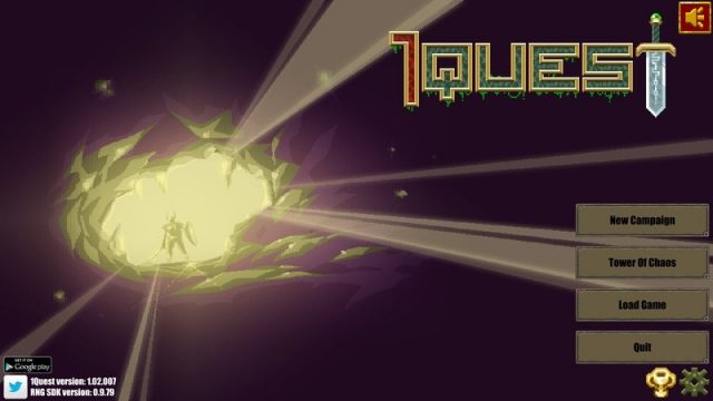 1Quest title screen image #1 