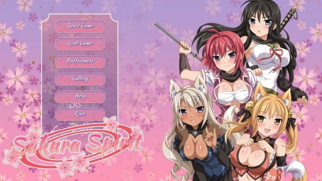 Sakura Spirit title screen image #1 