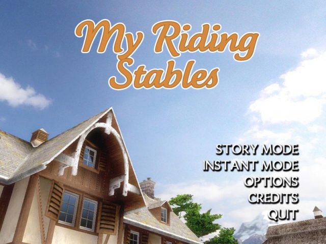 My Riding Stables: Life with Horses  title screen image #1 