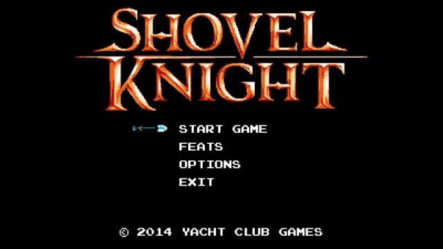 Shovel Knight title screen image #1 