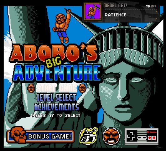 Abobo's Big Adventure title screen image #1 