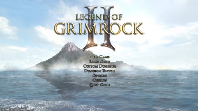 Legend of Grimrock II  title screen image #1 