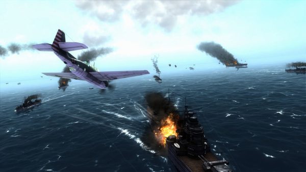 Air Conflicts: Pacific Carriers in-game screen image #1 