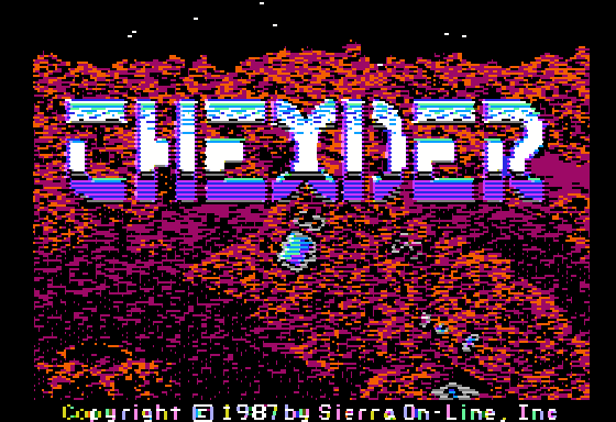 Thexder title screen image #1 