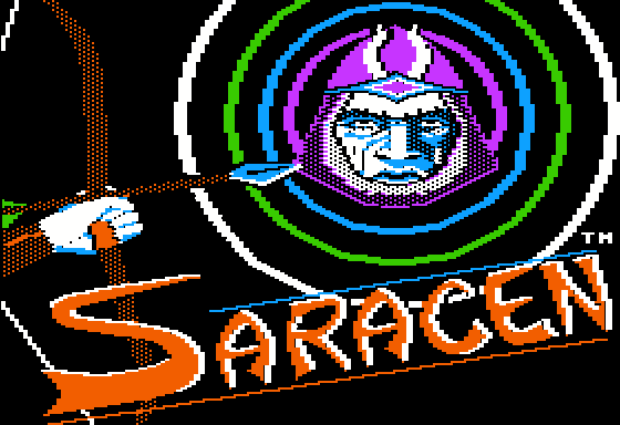 Saracen title screen image #1 