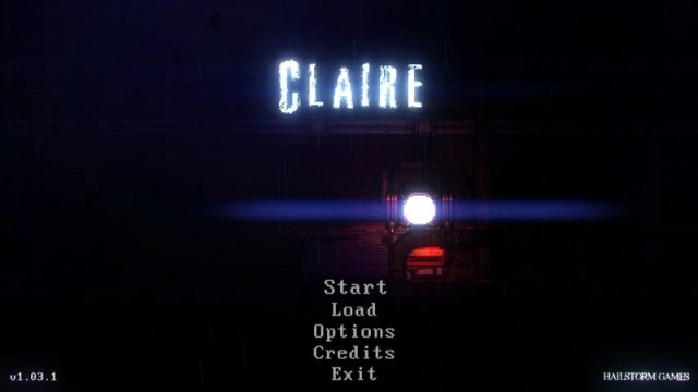 Claire title screen image #1 