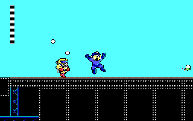 Mega Man III in-game screen image #5 Wave Man stage