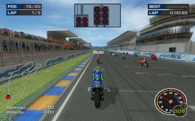 MotoGP 3 in-game screen image #1 